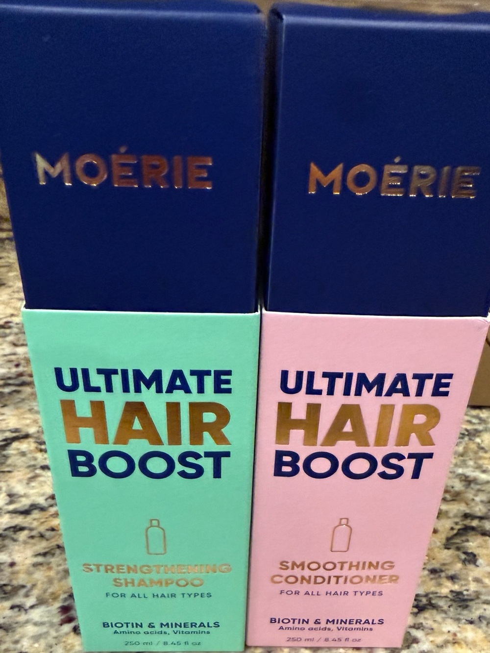 🍃NEW IN BOX Moérie Ultimate Hair Boost Set Shampoo+Conditioner🍃